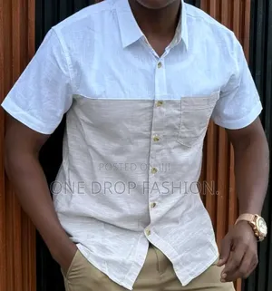 Men Linen T-Shirts#