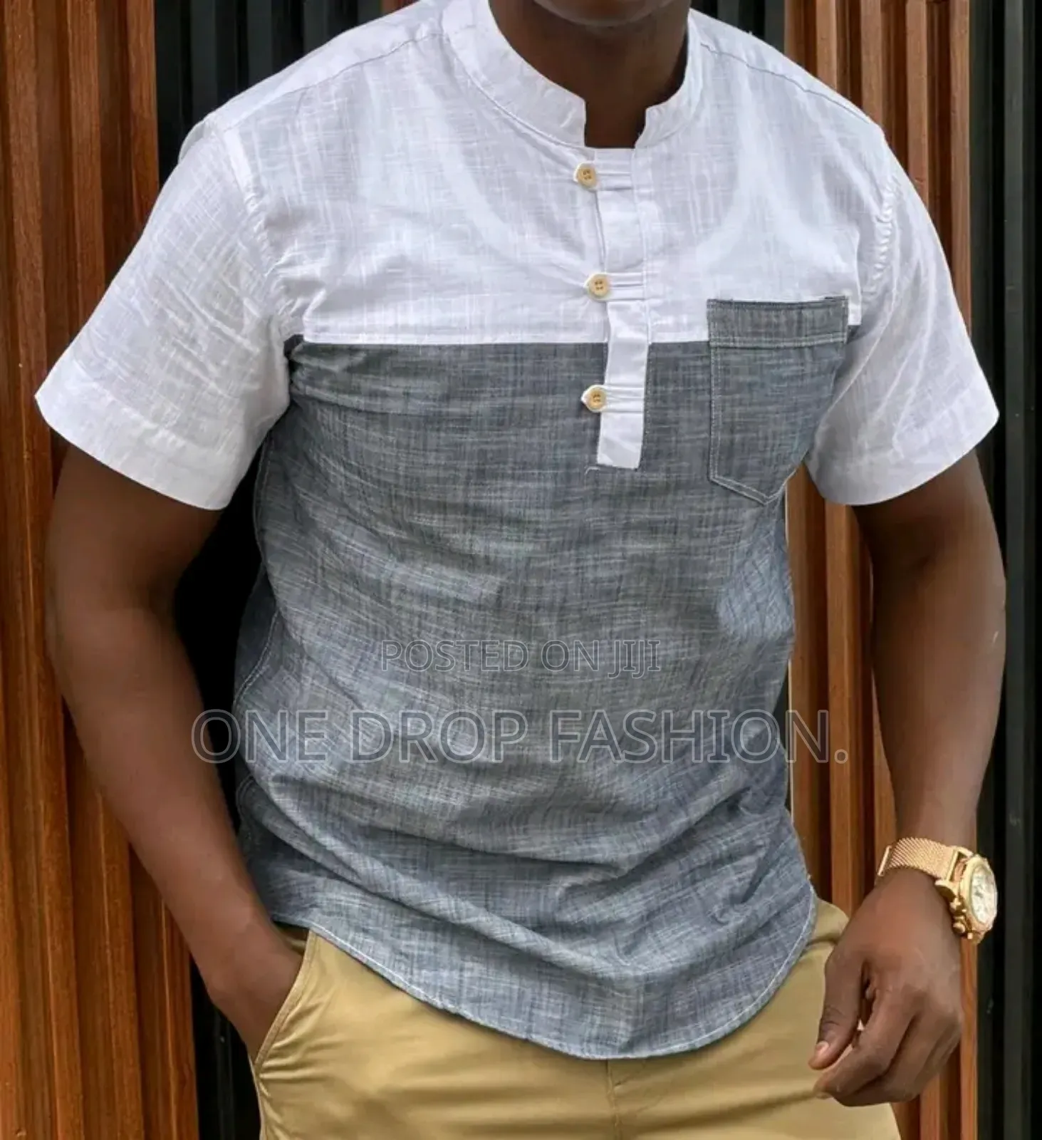 Men Linen T-Shirts#