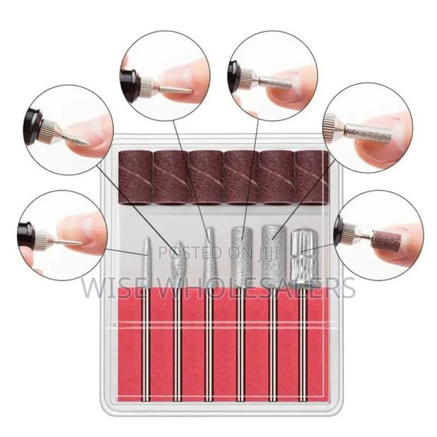 *Variable Speed Rotary Nail Drill Machine With 5 Drill Bits - thumbnail 2