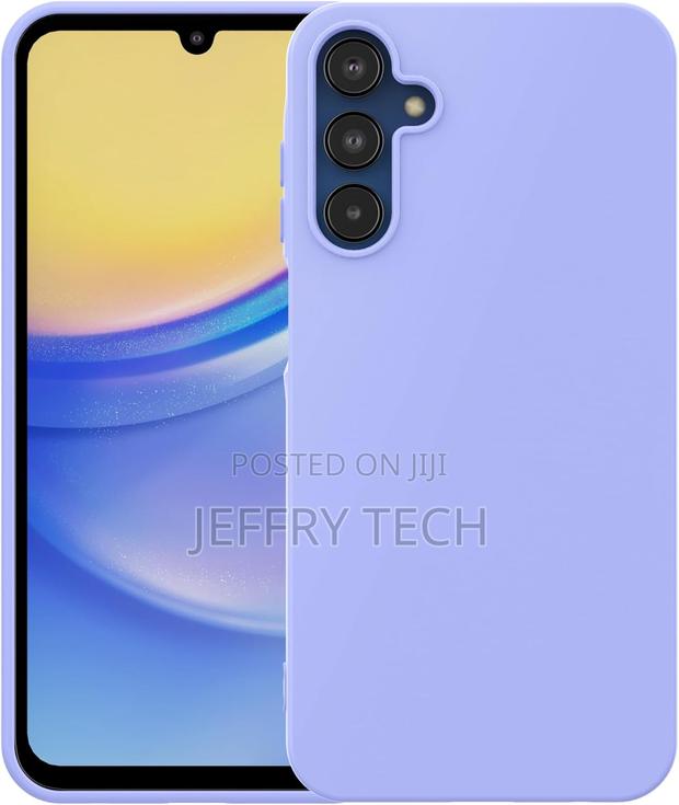 Foluu Silicone Case for Samsung Galaxy A15 5g, Liquid Gel - main view