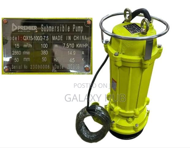 Premier Mining Pump 10hp 100m Head 2,Outlet 3phase