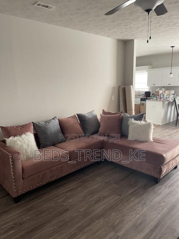 Soft Breathable 6 Seater L Sofa