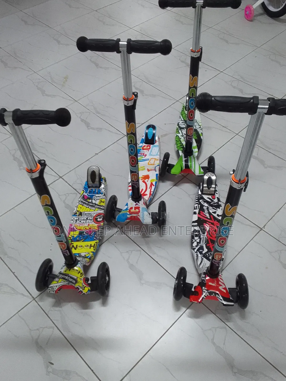 Three Wheels Kids Scooter Foldable