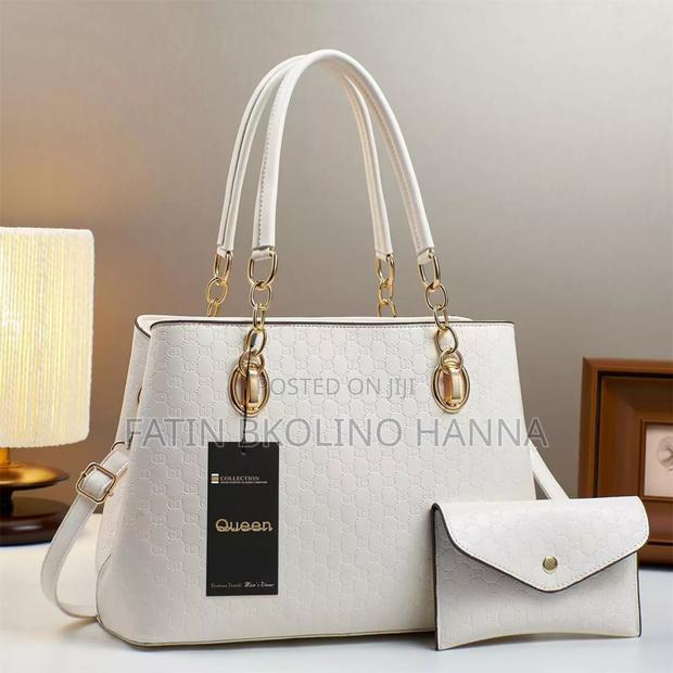 White 2 in 1 Handbag - main view