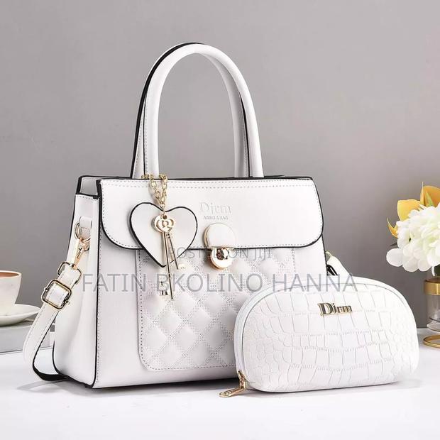 White 2 in 1 Handbag - thumbnail 2