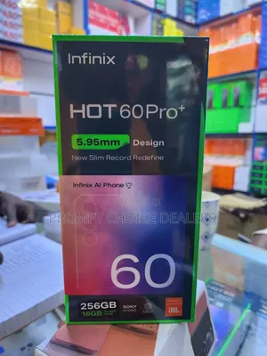 New Infinix Hot 60 Pro+ 128 GB Black
