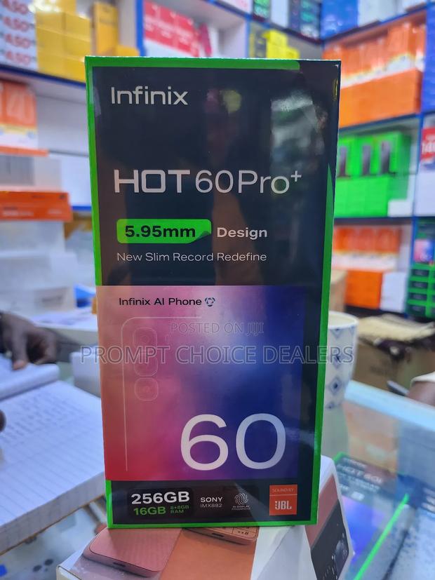 New Infinix Hot 60 Pro+ 128 GB Black