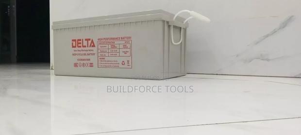 Delta Gel 200ah 12v 10hr Deep Cycle Battery Best Quality - thumbnail 2