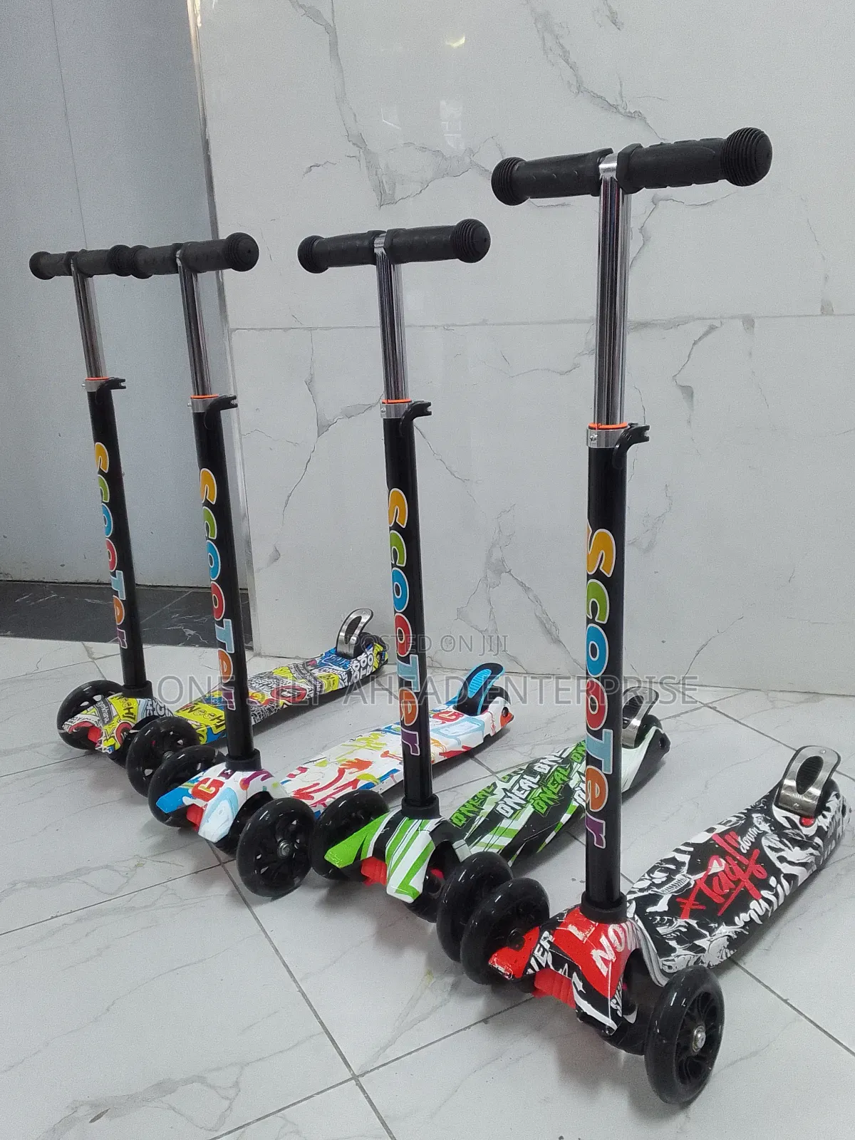Newly Manual Scooter for Kids Upto 12yrs Usage