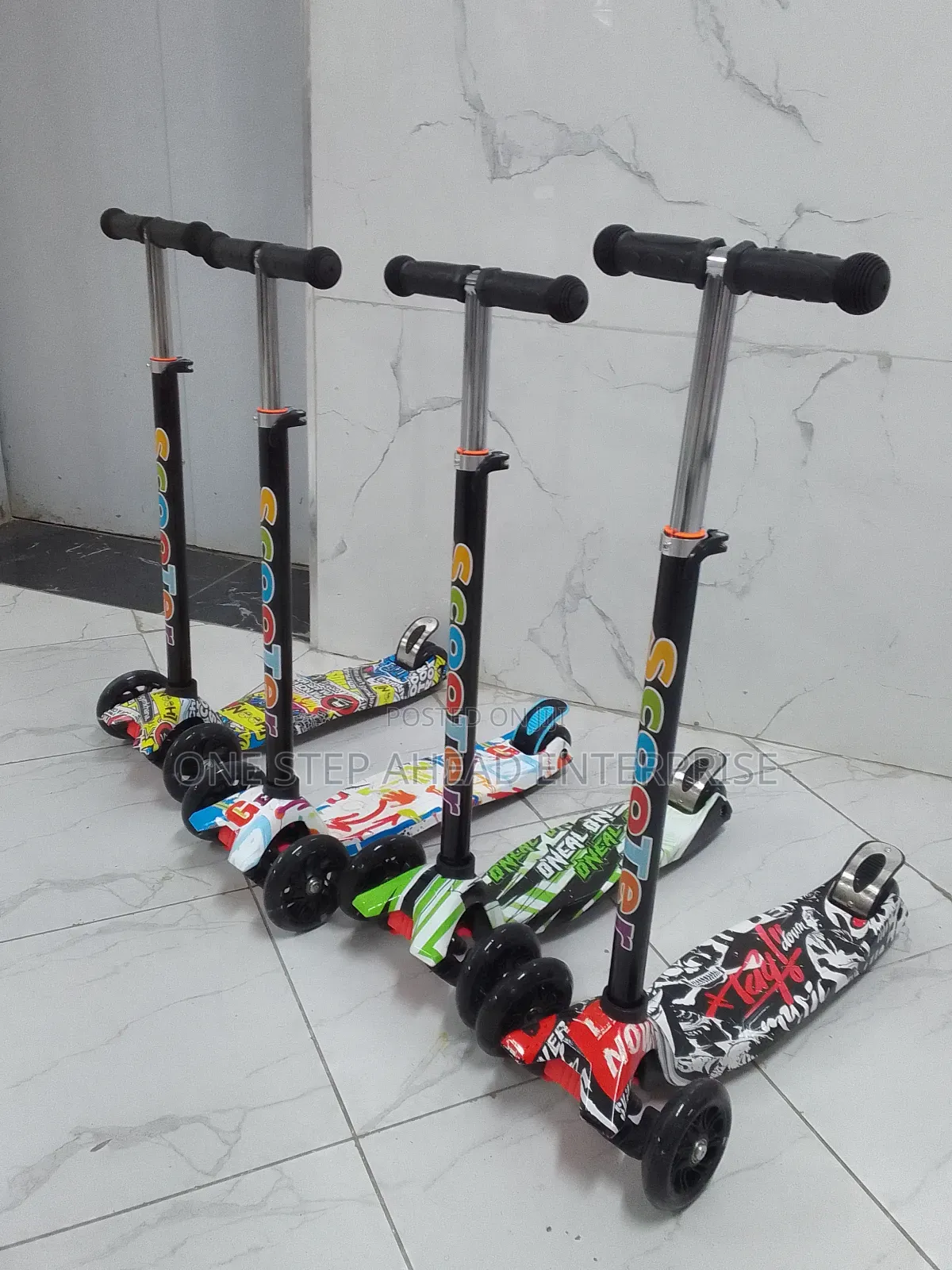 New Model With Adjustable Handle Kids Scooter
