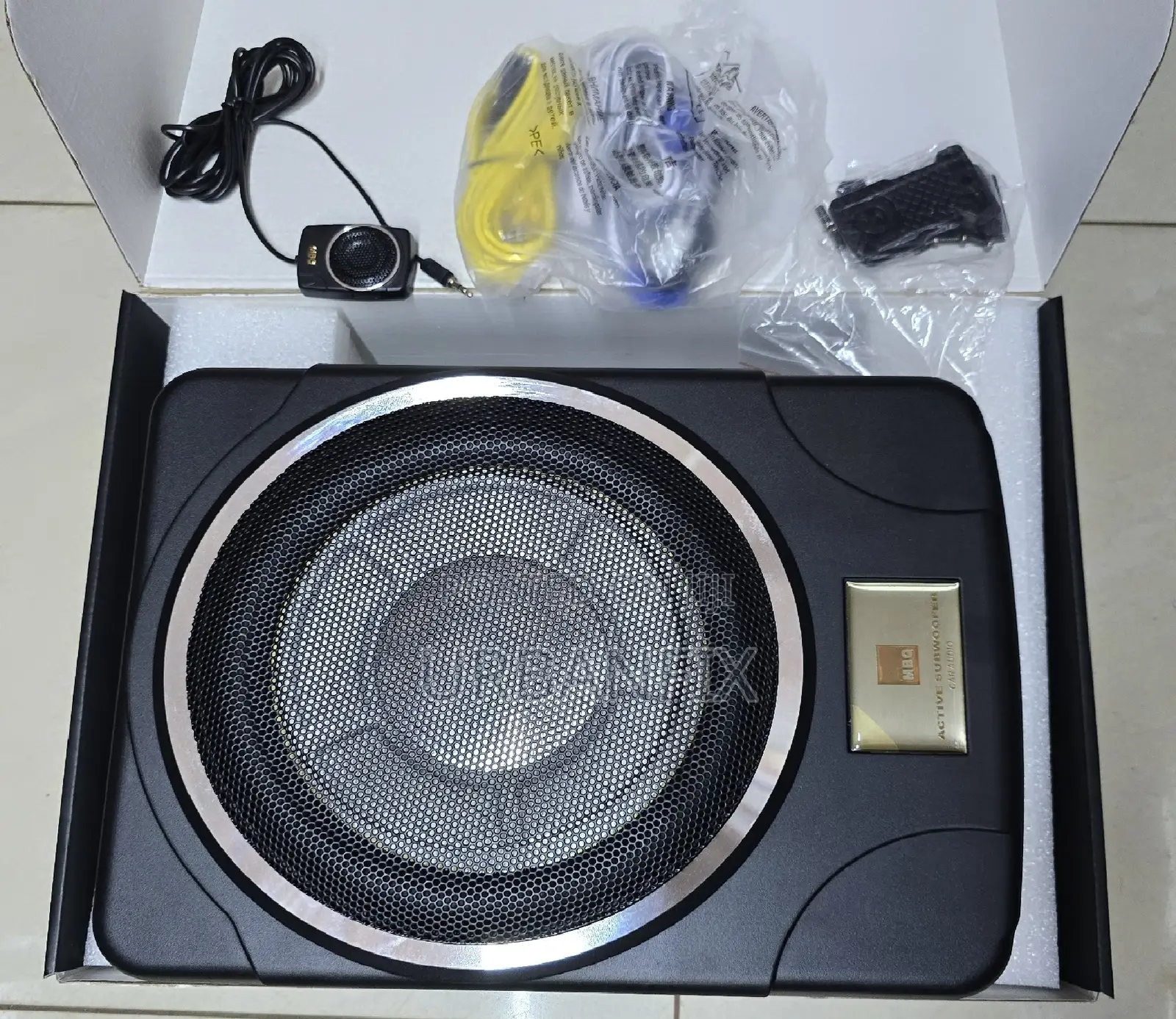 10 Inch 200watts MBQ Underseat Bass Sub With Full Wiring