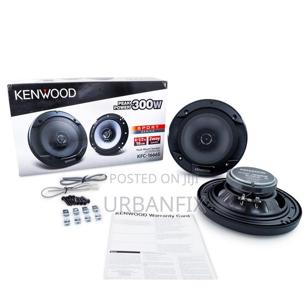 Kenwood 300watts Powerful 6.5 Inches Midrange Speakers- Pair