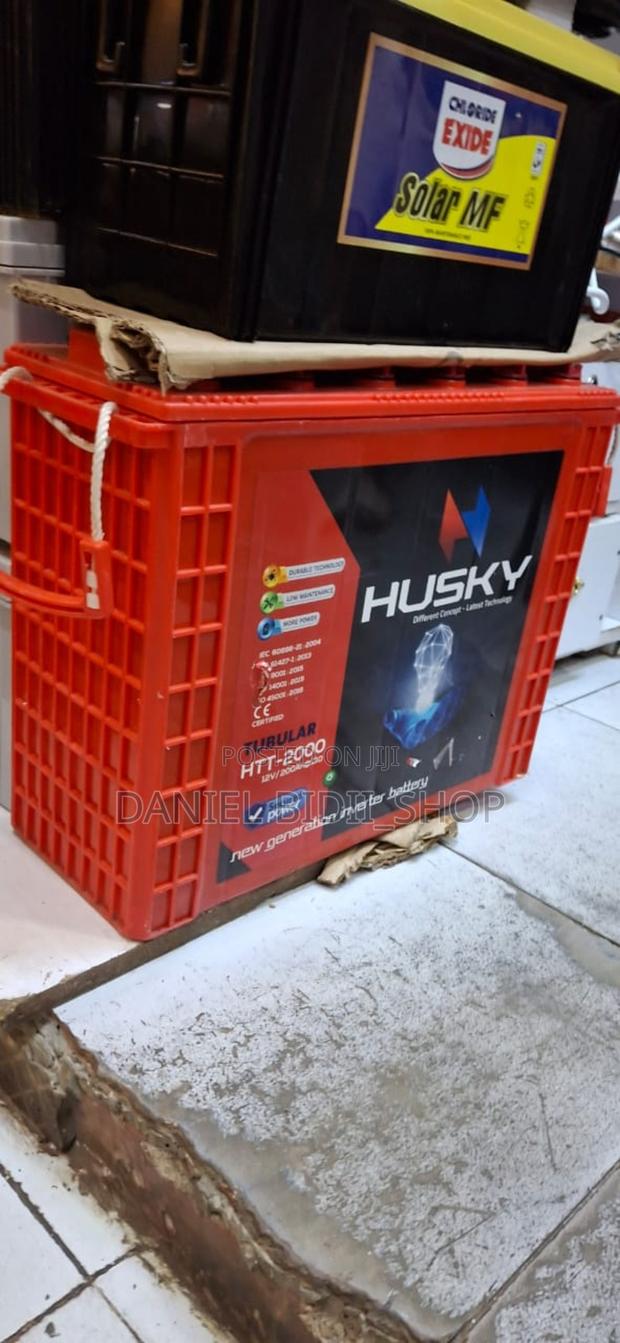 Husky Tall Tubular Battery 200ah 12volts Free Maintenance - main view