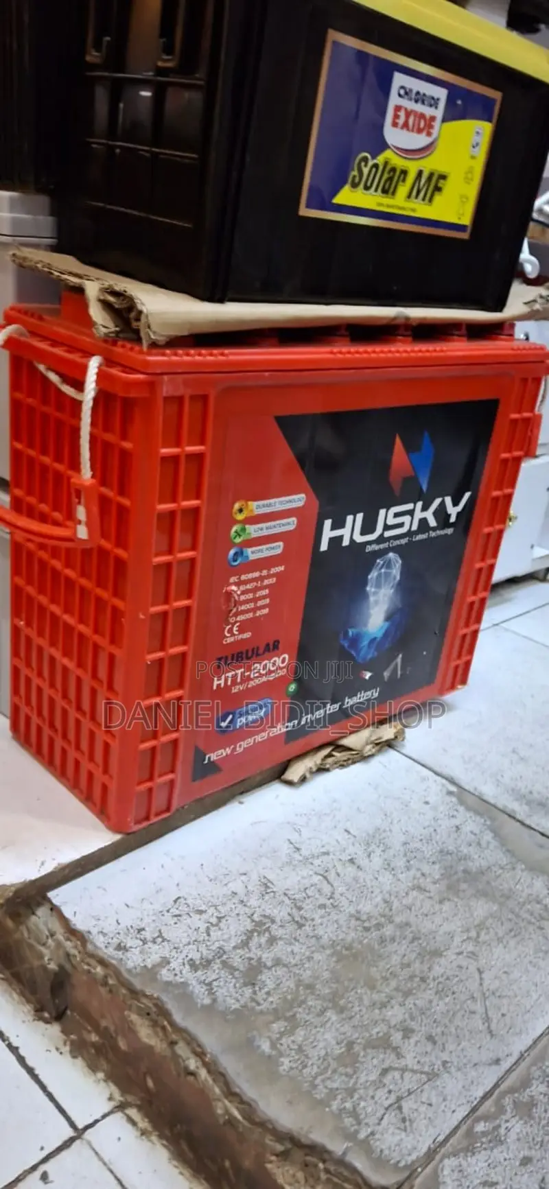 Husky Tall Tubular Battery 200ah 12volts Free Maintenance