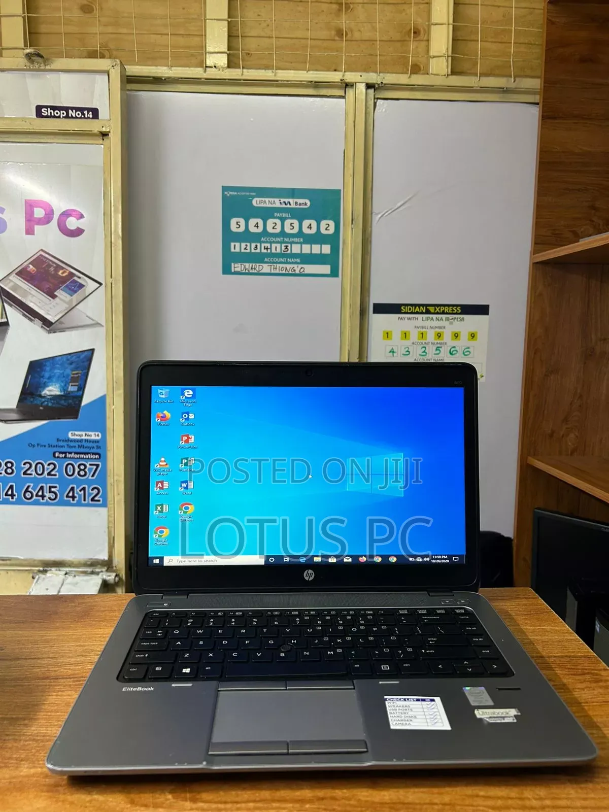 Laptop HP EliteBook 840 G1 8GB Intel Core I5 HDD 500GB