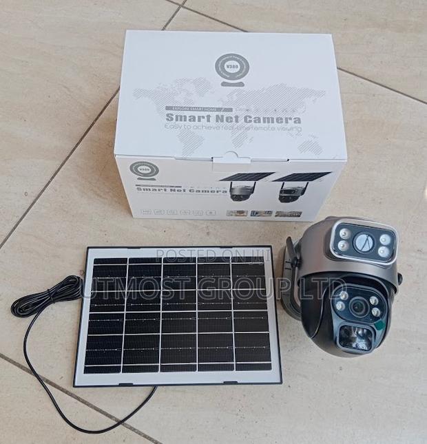 V380 4g PTZ Solar Camerav380 4g Solar Camera --Home Security - main view