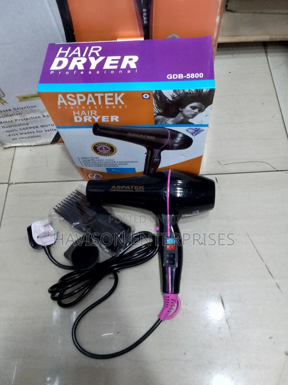 Original Aspatek Blowdrier(2200w)