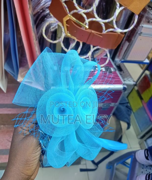 Skyblue Mini Fascinators - main view