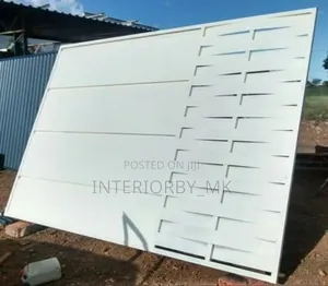 White Sliding Gate