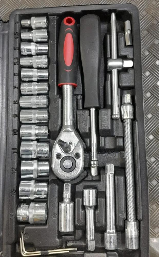 Tuff Socket Wrench Set Spanner 46pcs - thumbnail 2