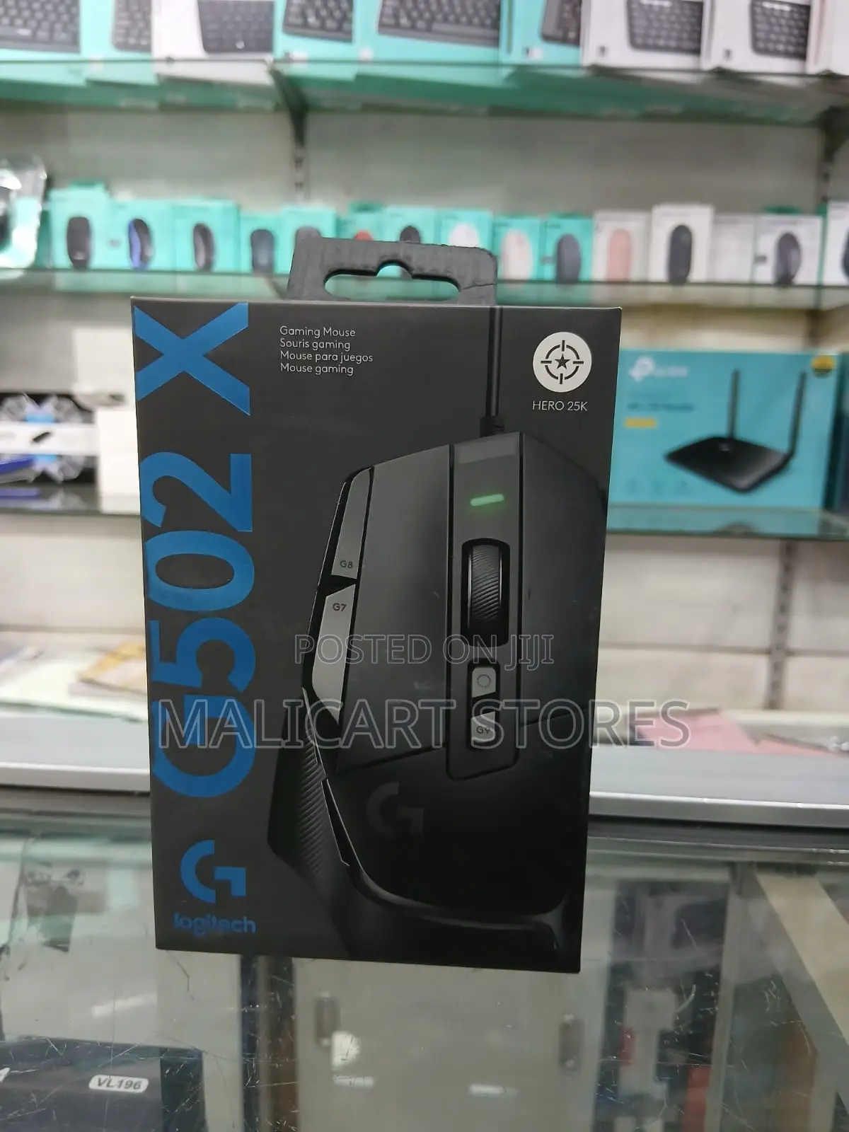 Logitech G502 Wired Gaming Mouse Hero Sensor