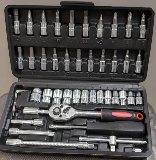 Tuff Socket Wrench Set Spanner 46pcs