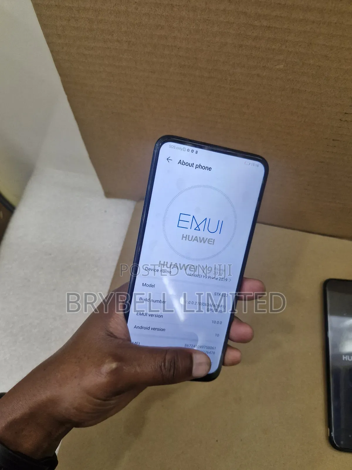 New Huawei Y9 Prime 2019 128 GB Green