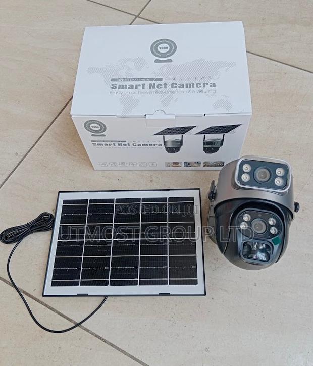 V380 Dual Lens 4g CCTV Camera With Dc Power - 4g Lte - main view