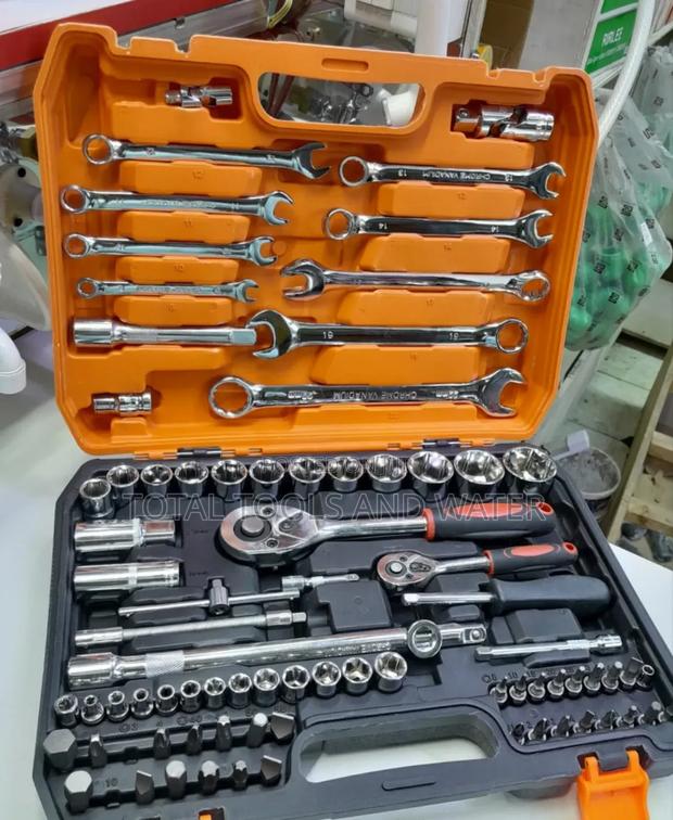 New Chrome Wrench Set 82 PCS 1⁄2 Inches Set