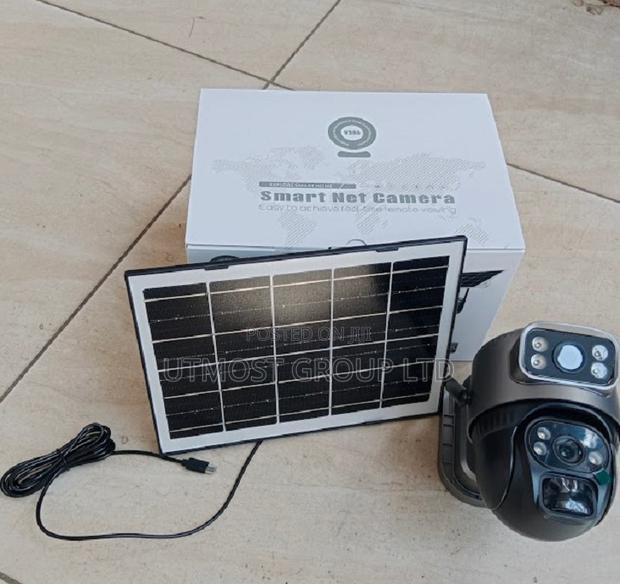 . Reliable 4g Connectivity V380 4g Dual PTZ Solar Camera