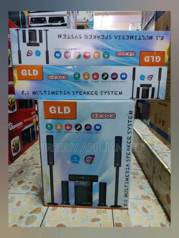 GLD G2303 5.1 Channel Tallboy Multimedia Speaker 150w - main view