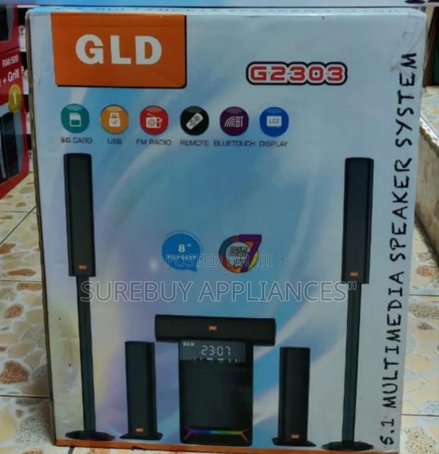 GLD 5.1 Channel Tallboy Subwoofer Speaker System