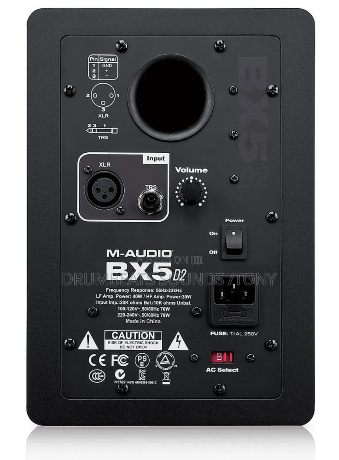 M-Audio Bx5 D2 Studio Monitors