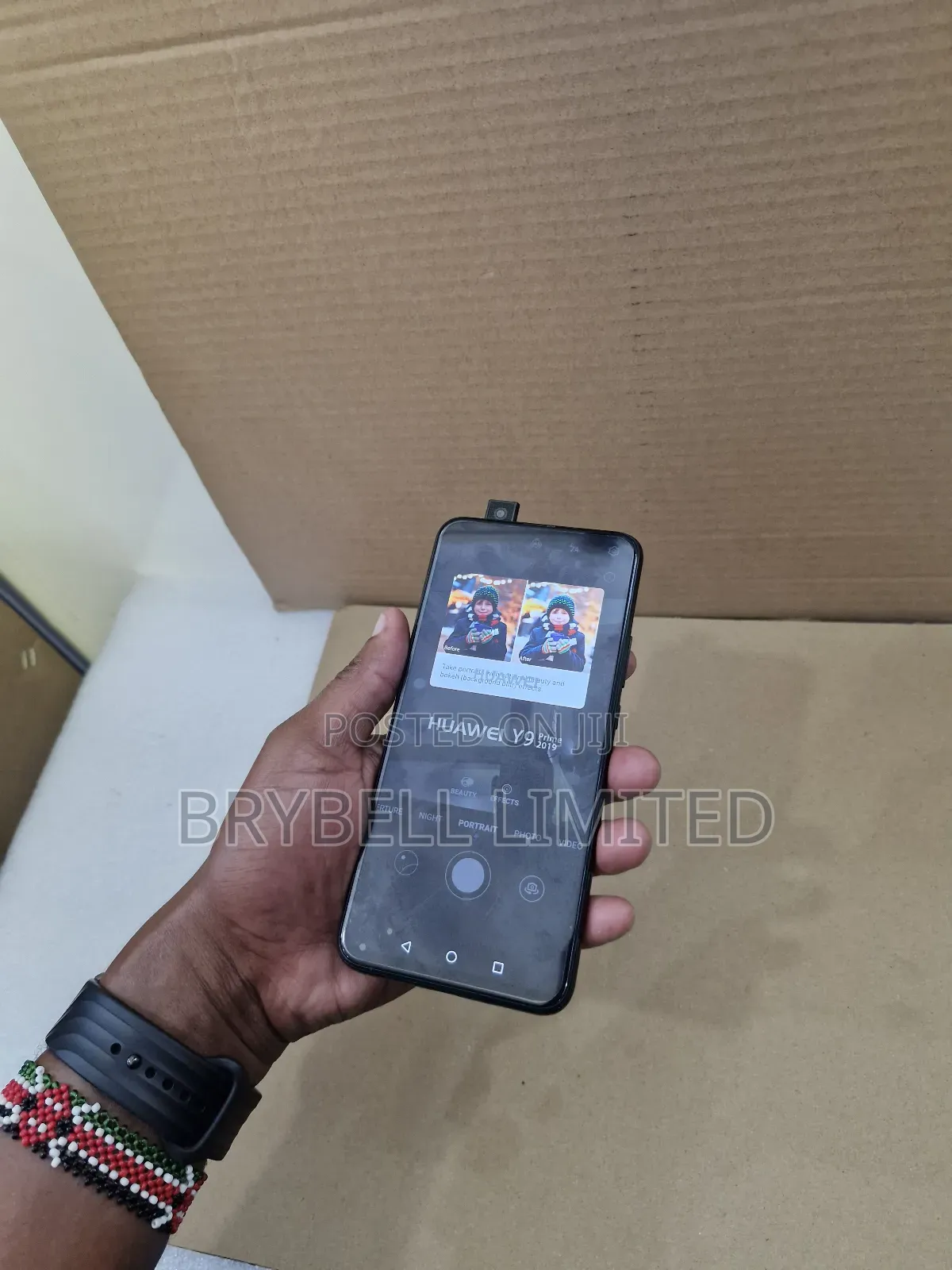 New Huawei Y9 Prime 2019 128 GB Black