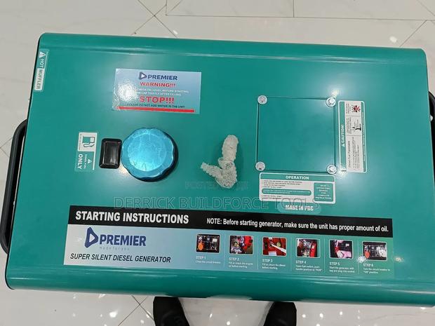 Premier 6.6kva Super Silent Generator/Diesel - thumbnail 2