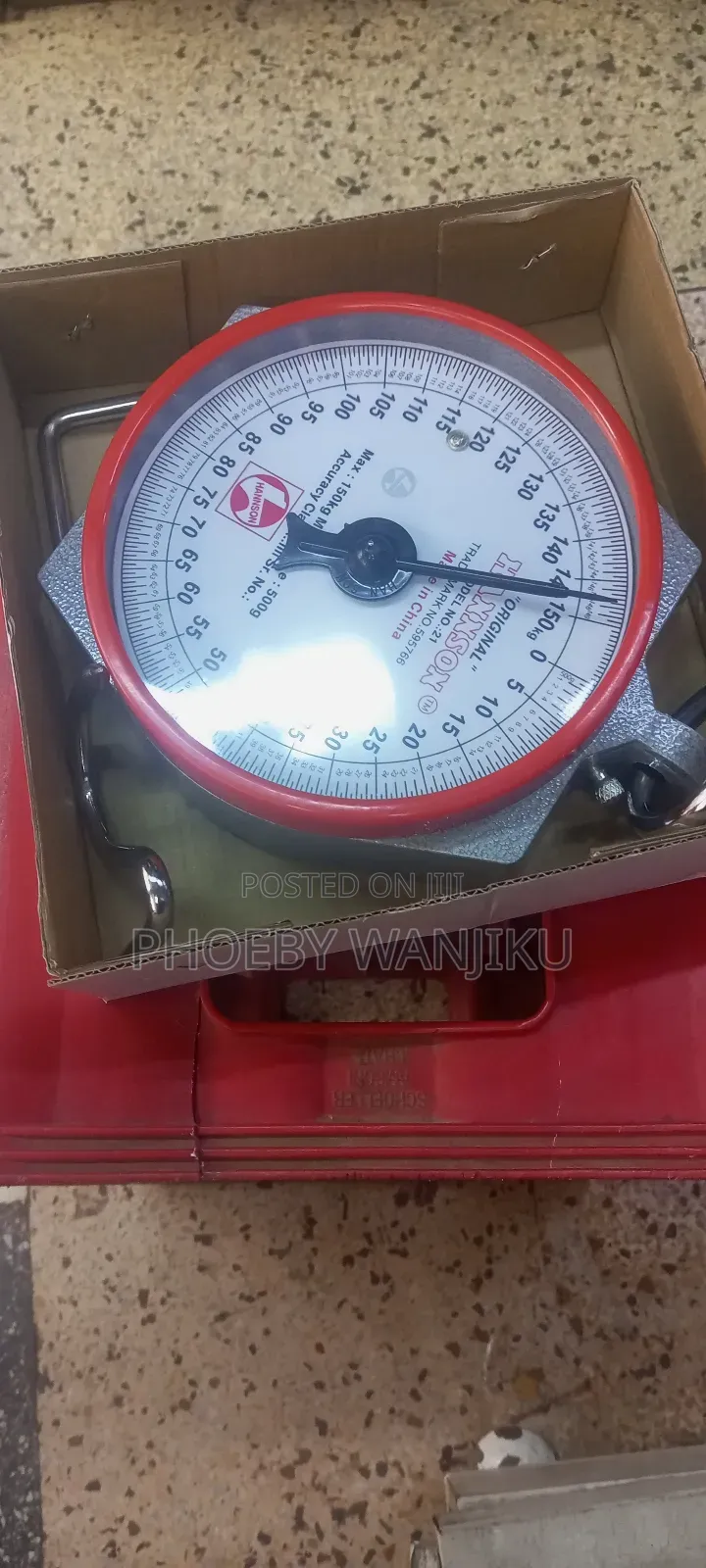 Round Spring Hanson Weigh Scale