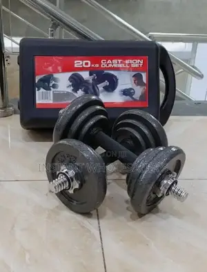 Dumbbell Cast Iron 20kgs