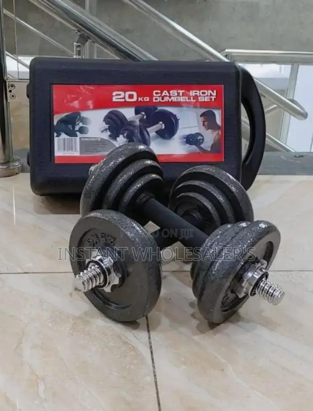 Dumbbell Cast Iron 20kgs