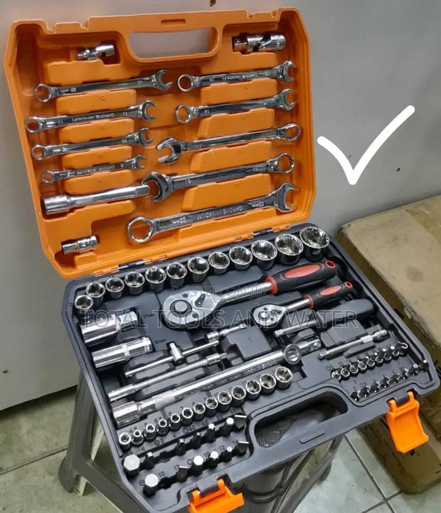 Chrome Auto Spanner Set 82 PCS Full Set