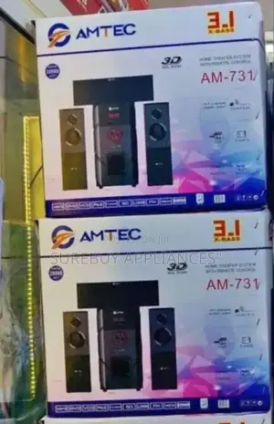Amtec Am-731 3.1ch Sub Woofer Bluetooth System
