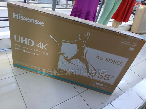 Hisense 55a6k- 55" Inch,Frameless Tv,Bluetooth - main view