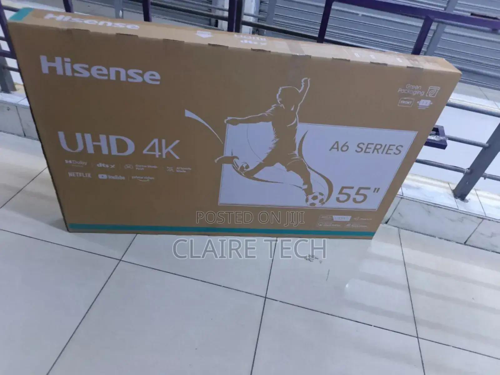 Hisense 55" Inch,55a6n, Vidaa Os Led Frameless