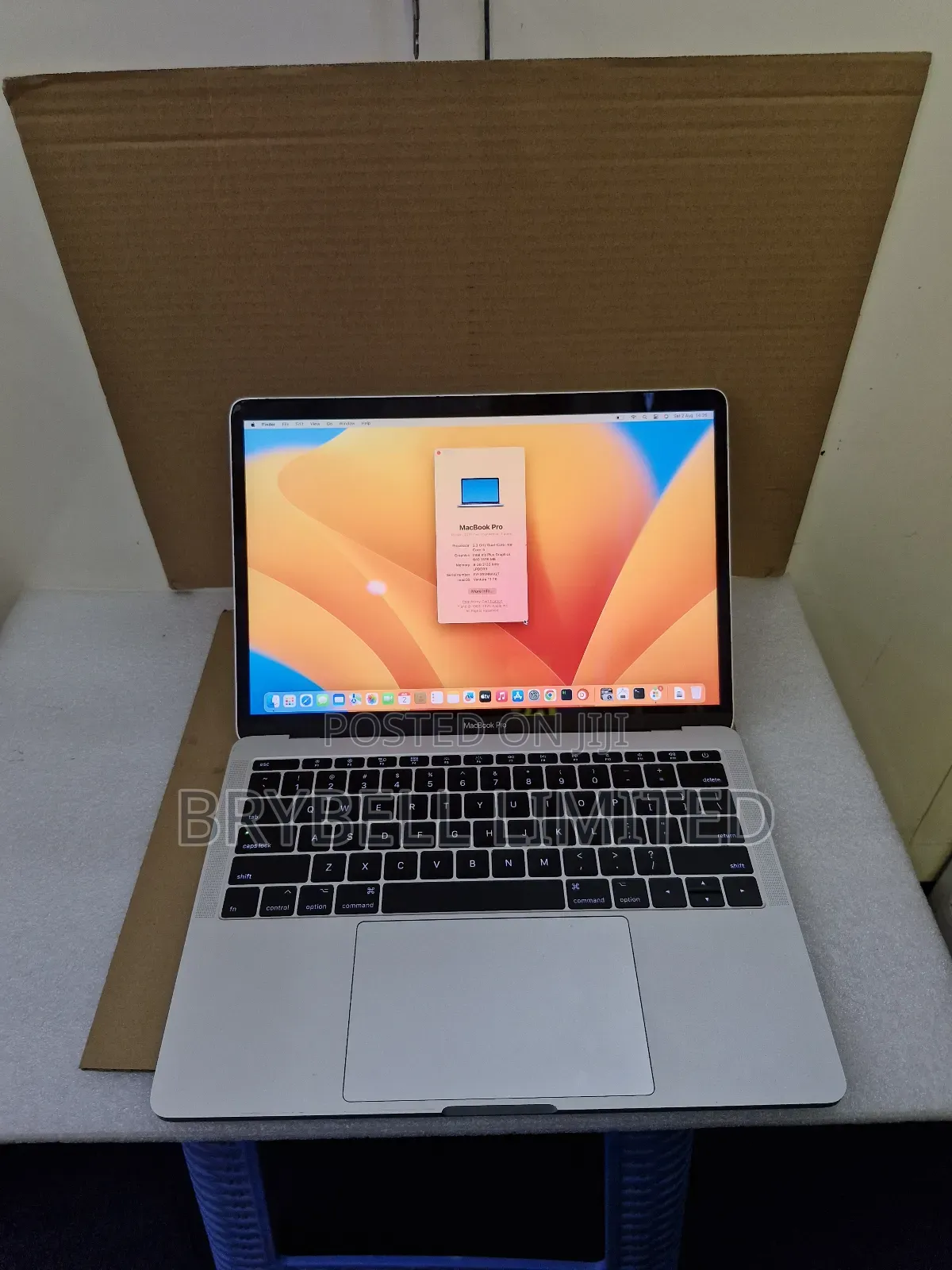 Laptop Apple MacBook Pro 2017 8GB Intel Core I5 SSD 128GB