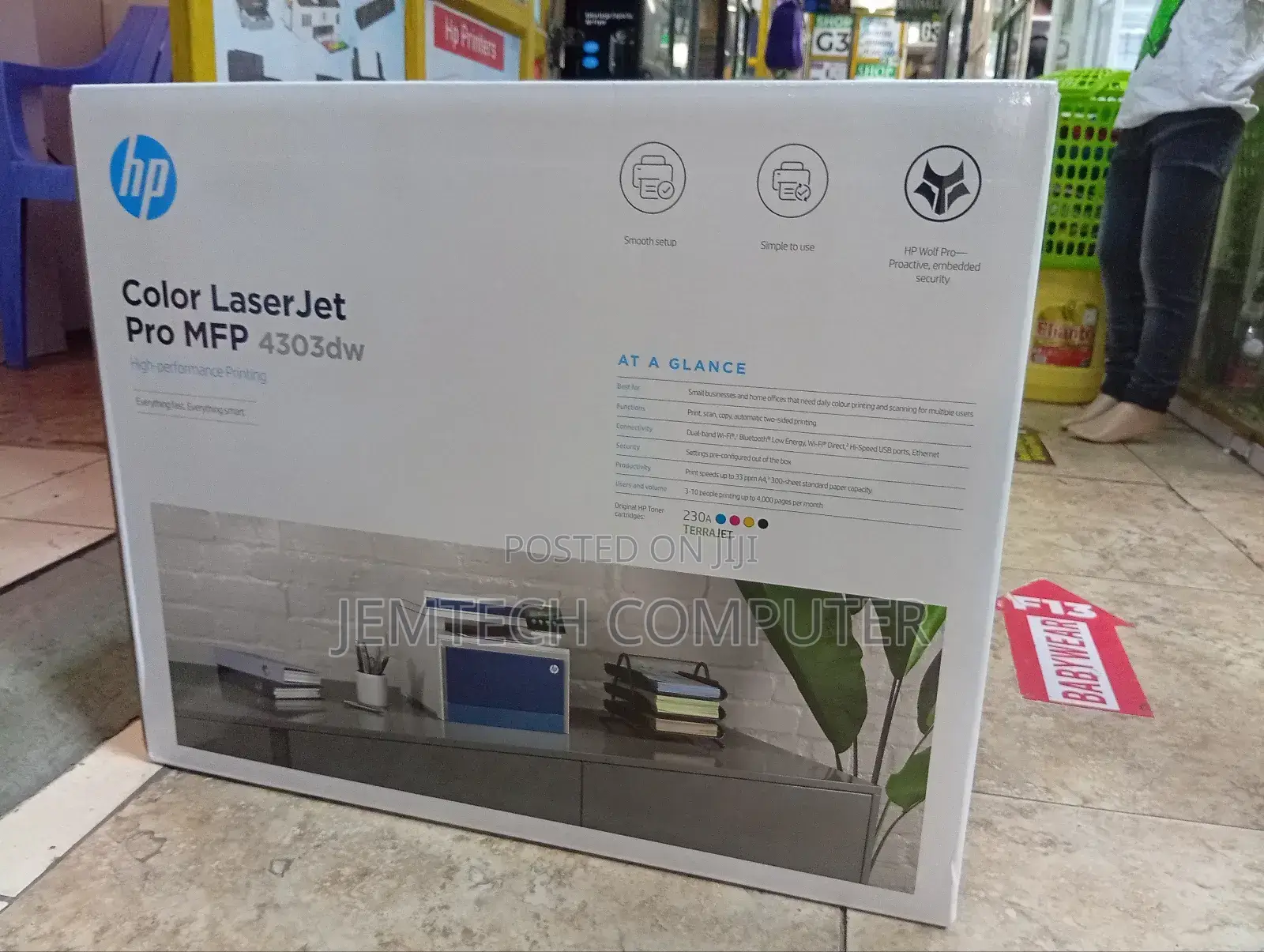 Hp Color Laserjet Pro MFP 4303dw Printer