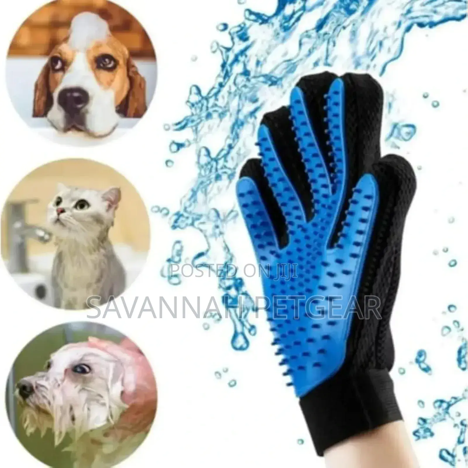 Dog Cat Hair Remover Glove Pet Grooming Glove