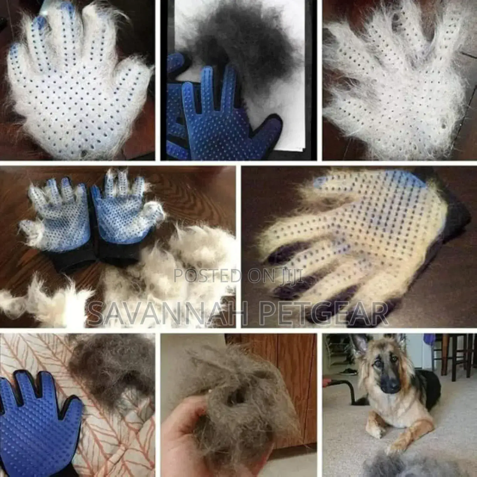 Dog Cat Hair Remover Glove Pet Grooming Glove