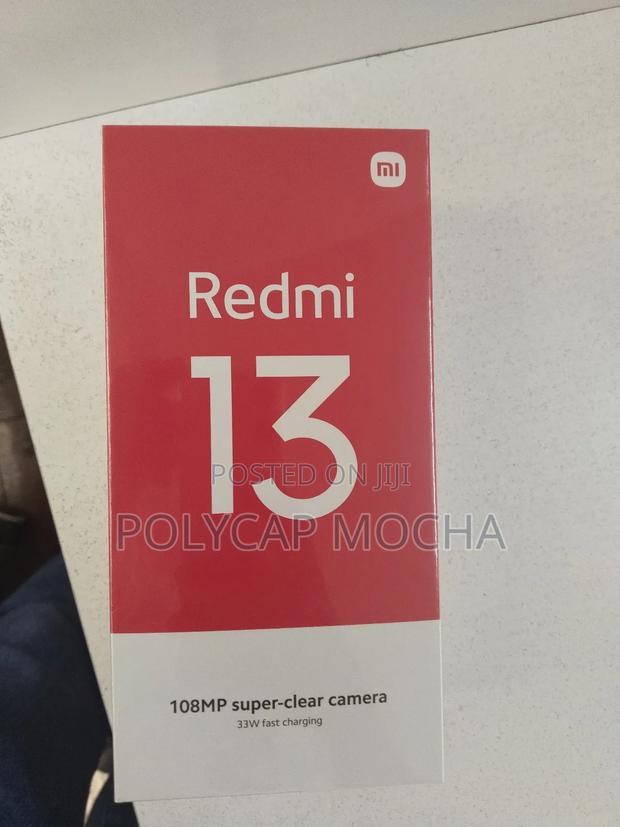 New Xiaomi Redmi 13 128 GB Black