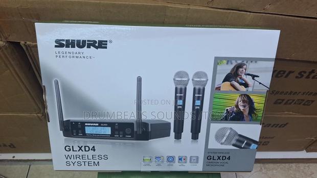 GLX D4 Shure Wireless Microphone