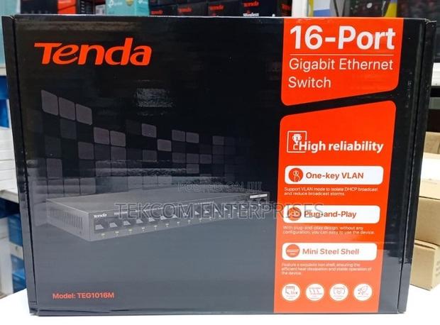 Tenda 16 Port Gigabit Switch Teg1016m