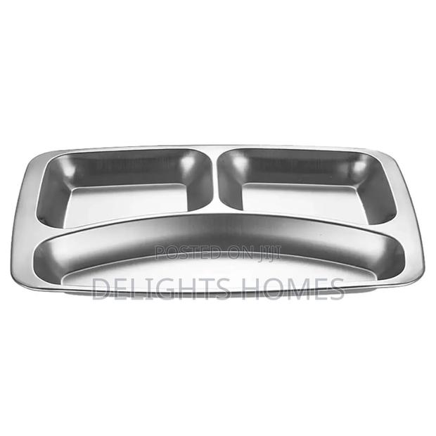 3divison Steel Partioned Plate-Ad